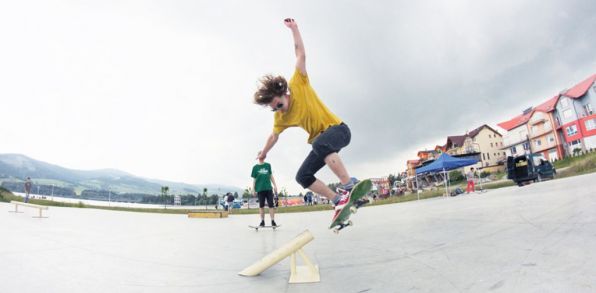 Námestovo je jedno z miest na Slovensku, ktoré má mnoho nadšencov extrémnych športov. Foto: Michal Glonek