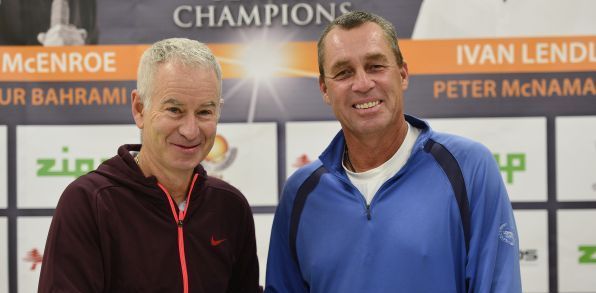 Zľava McEnroe a Lendl